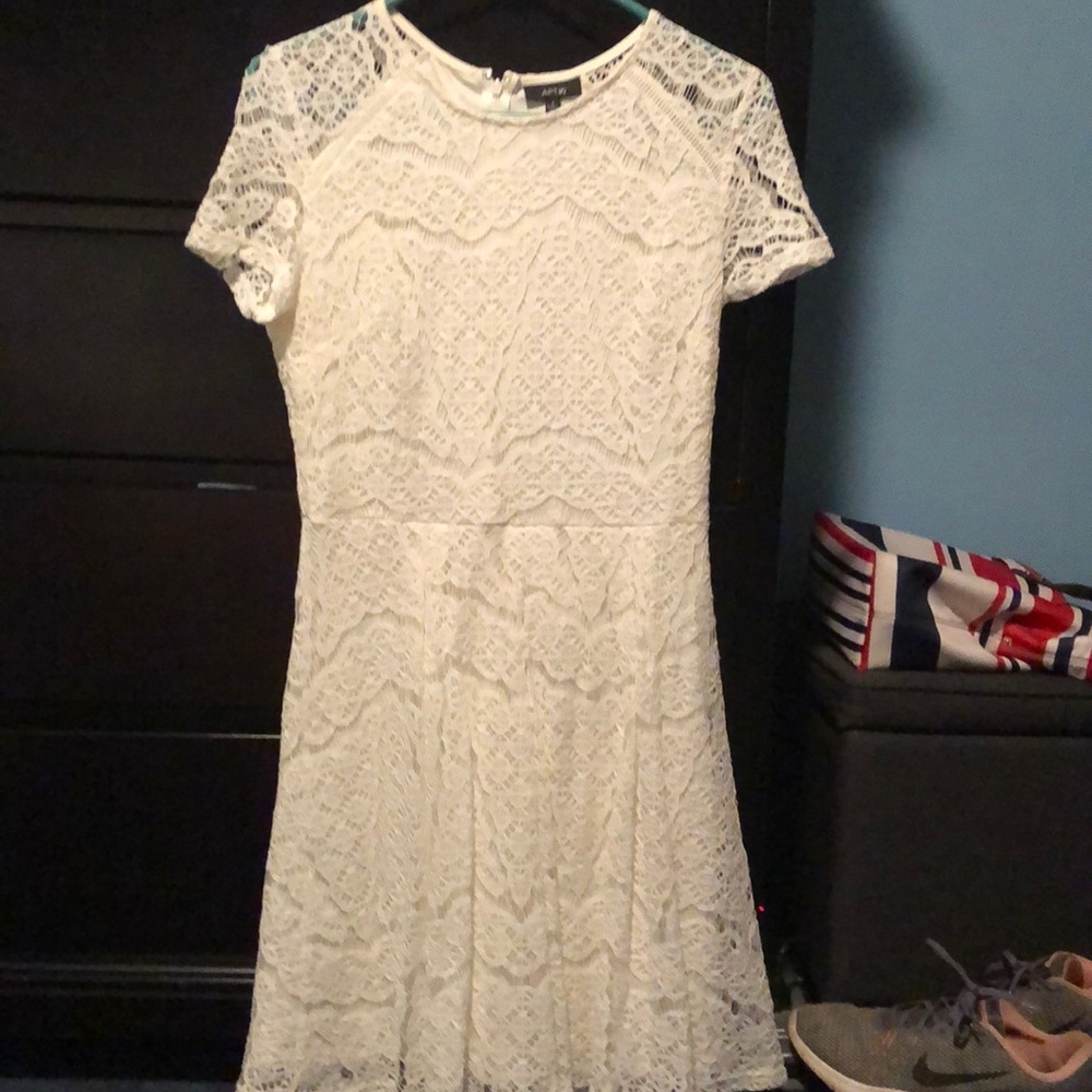 White dress